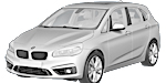 BMW F45 C2851 Fault Code